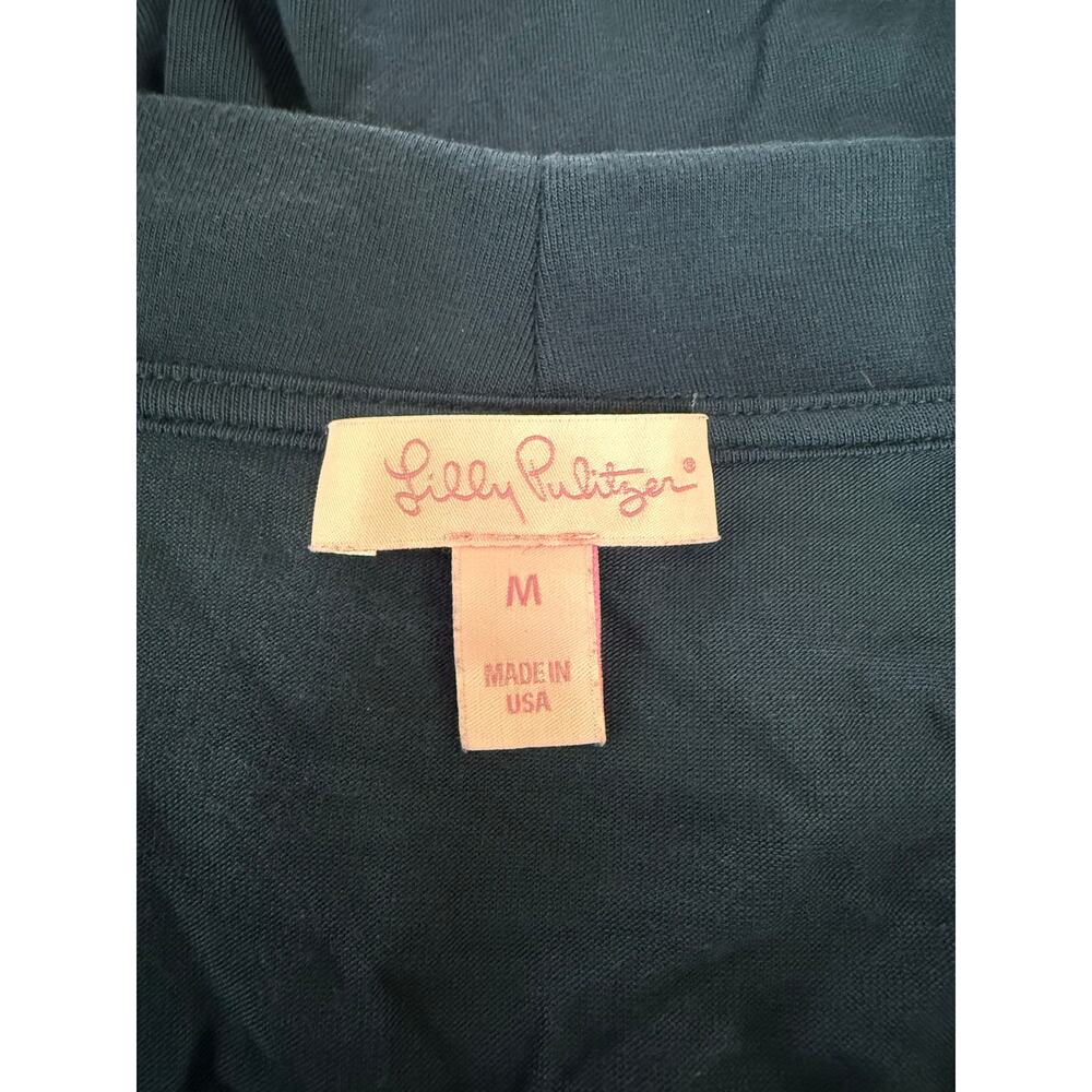 Lilly Pulitzer Navy Blue Blithe Modal Cardigan Si… - image 5